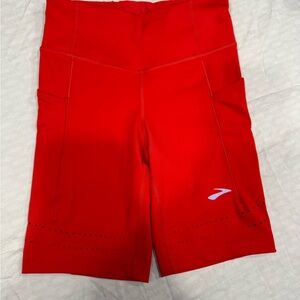 Brooks Women's Red Bike Shorts